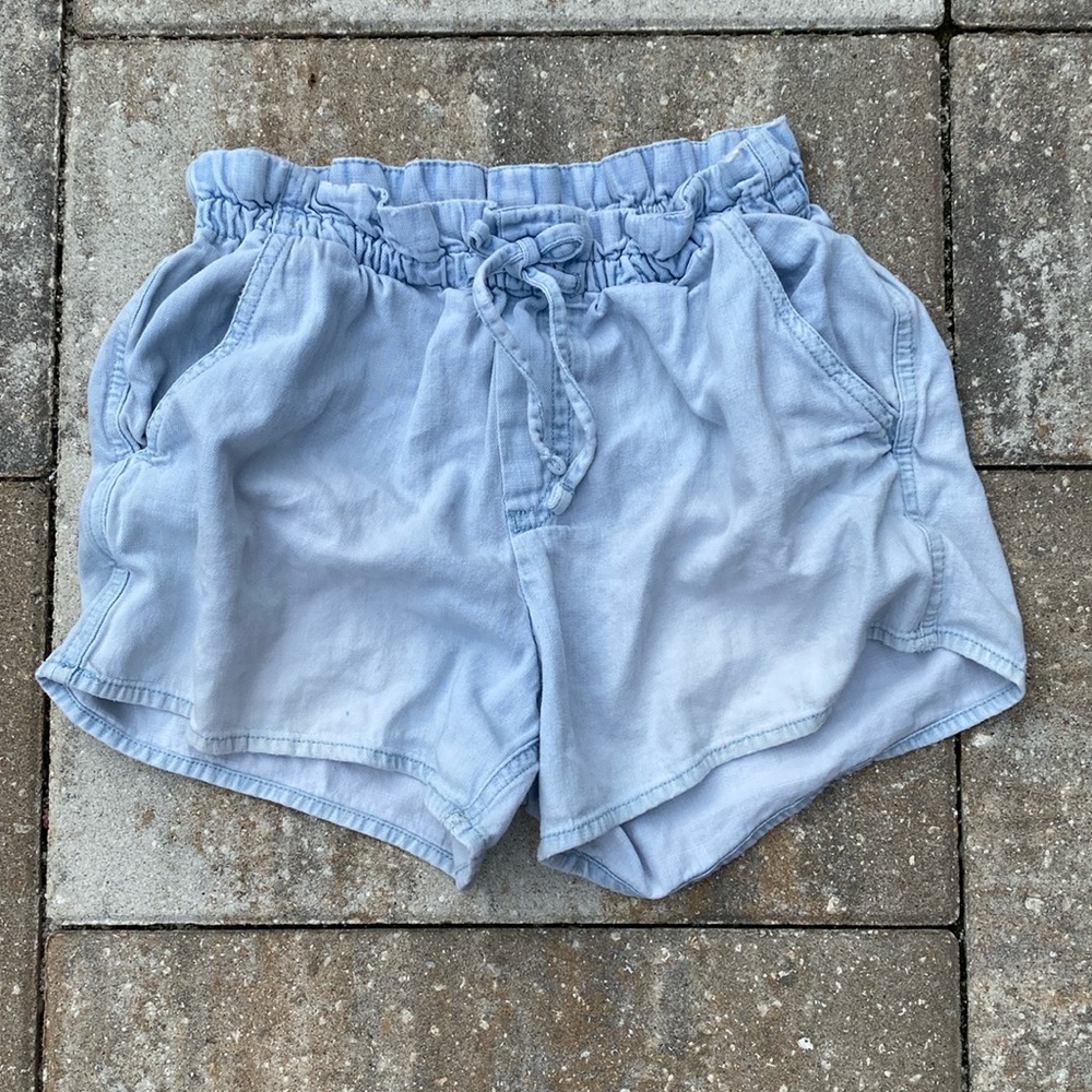 Abercrombie kids stretchy shorts with bow